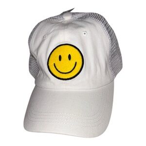 Unisex Smiley Face Trucker Hat, NWT